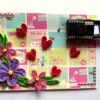 Quilled Flowers and Camera Card image Quilled Flowers and Camera Card image
