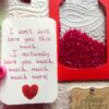Handmade Love Jar Shaker Card image