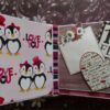 Love and Valentine Themed Mini Scrapbook image