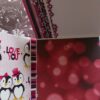 Love and Valentine Themed Mini Scrapbook image