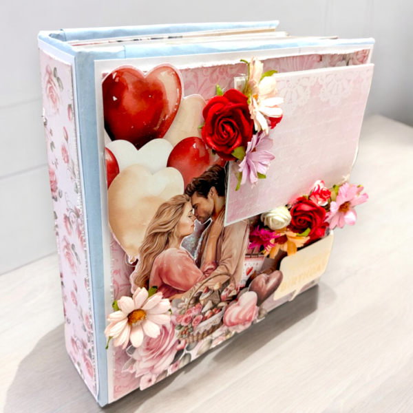 Love and Birthday Handmade Scrapbook