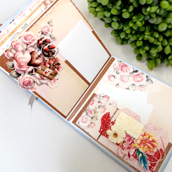 Love and Birthday Handmade Scrapbook