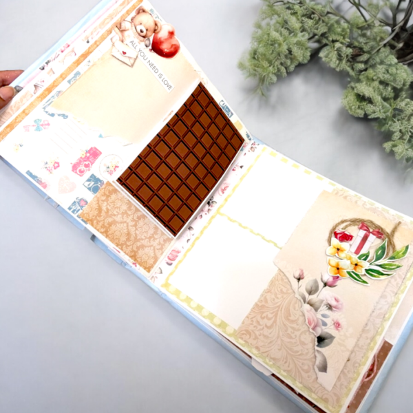 Love and Birthday Handmade Scrapbook