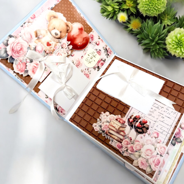 Love and Birthday Handmade Scrapbook