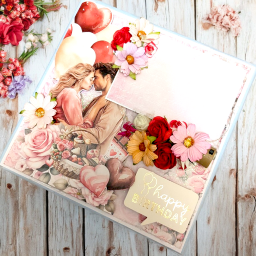 Love and Birthday Handmade Scrapbook