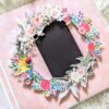 Quilled Corner Birthday Handmade Greeting Card