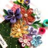 PXL_20241118_094651873 Quilled Flowers In Envelope Greeting Card