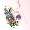 PXL_20241123_094051018 Sparkling Blues Quilled Flowers Card