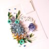 PXL_20241123_094130736 Sparkling Blues Quilled Flowers Card