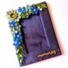 Sparkling Blue Quilled Photo Frame