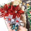 Christmas and New Year Quilled Greeting Card image Christmas and New Year Quilled Greeting Card image
