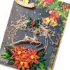 Blue Themed Quilled New Year Greeting Cardd Gift image