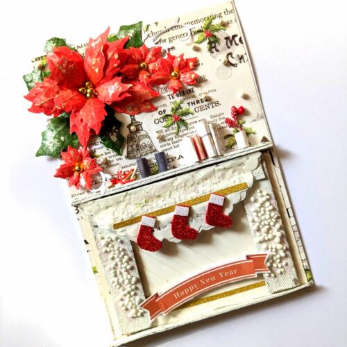 Christmas Room Miniature Greeting Card image
