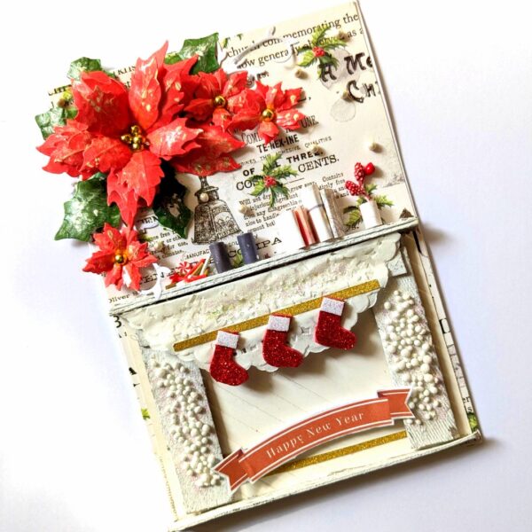 Christmas Room Miniature Greeting Card image