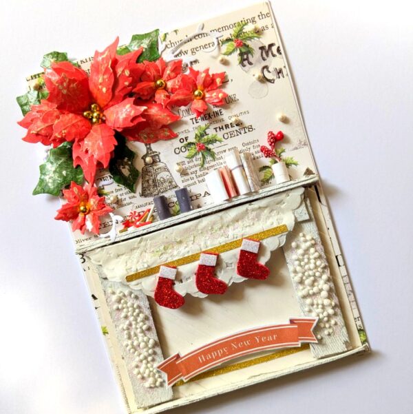 Christmas Room Miniature Greeting Card image