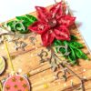 Quilled Flower Reindeer New Year Greeting Card image