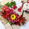PXL_20250105_074157380 Handmade Red Heart Quilled Love Card