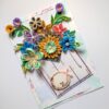 Quilled Flowers In Envelope Greeting Card