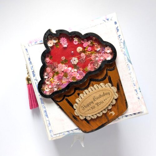Pocket Mini Birthday Handmade Scrapbook