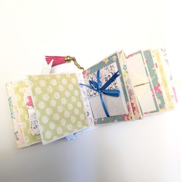 Pocket Mini Birthday Handmade Scrapbook Pocket Mini Birthday Handmade Scrapbook