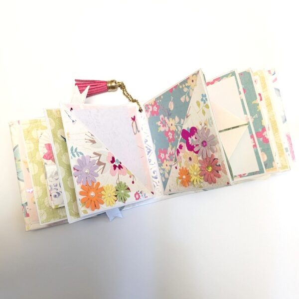 Pocket Mini Birthday Handmade Scrapbook Pocket Mini Birthday Handmade Scrapbook
