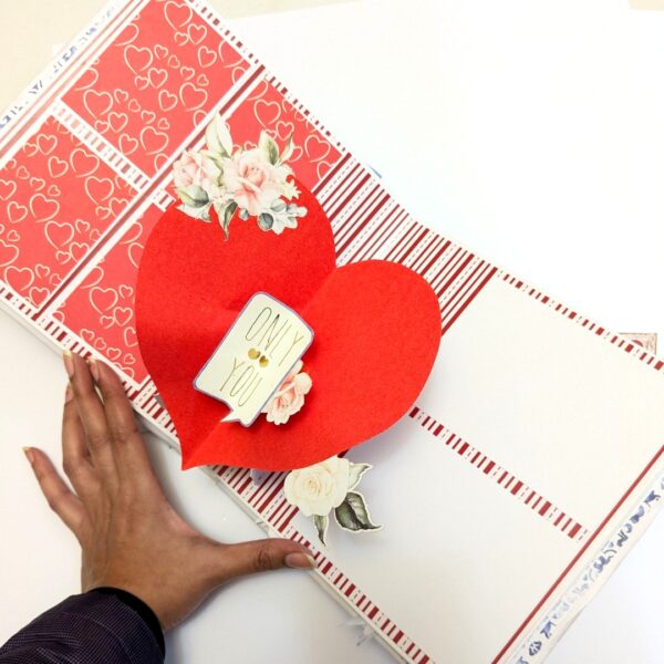 Pop Up Style Handmade Love Scrapbook