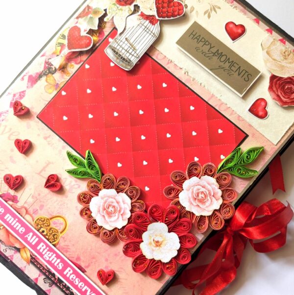 A4 size Happy Anniversary Scrapbook image