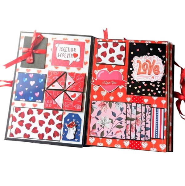 A4 size Happy Anniversary Scrapbook image