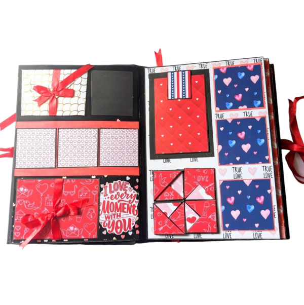 A4 size Happy Anniversary Scrapbook image