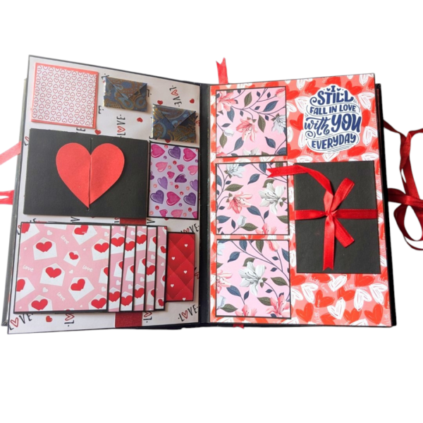 A4 size Happy Anniversary Scrapbook image