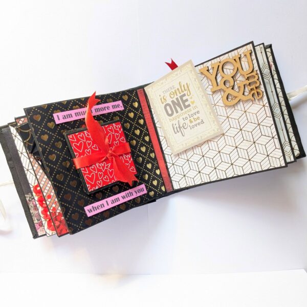 Valentine Handmade Scrapbook - VAL21SCP2 image Valentine Handmade Scrapbook - VAL21SCP2 image