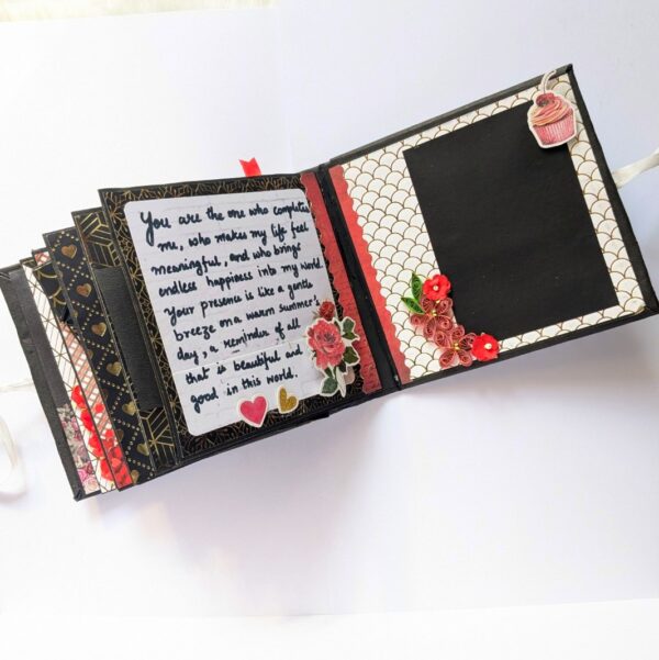 Valentine Handmade Scrapbook - VAL21SCP2 image Valentine Handmade Scrapbook - VAL21SCP2 image