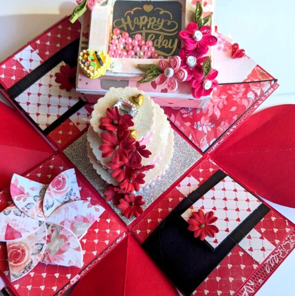 Shaker Love and Birthday Explosion Box image Shaker Love and Birthday Explosion Box image