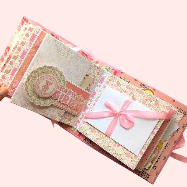 Sparkling Baby Girl Scrapbook image