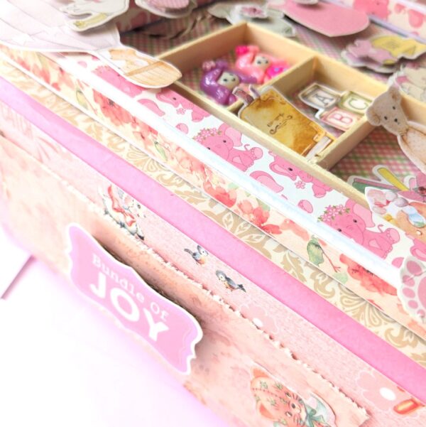 Sparkling Baby Girl Scrapbook image