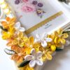 PXL_20250223_055630383 Yellow Quilled Flowers Photo Frame - 4x6 inch photo
