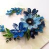 PXL_20250323_095255554 Blue Themed Quilled Flowers Greeting Card