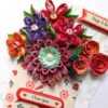 PXL_20250329_091230056 Quilled Flowers In Envelope Greeting Card