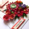 PXL_20250329_091238633 Quilled Flowers In Envelope Greeting Card