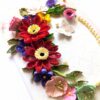 PXL_20250503_102704292 Red Quilled Flowers Corner Greeting Card