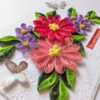 Colorful Variety Flowers Greeting Card image Colorful Variety Flowers Greeting Card image