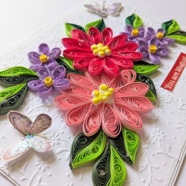 Colorful Variety Flowers Greeting Card image Colorful Variety Flowers Greeting Card image