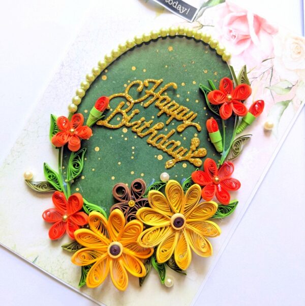 PXL_20250511_062648722 Yellow Themed Birthday Greeting Card