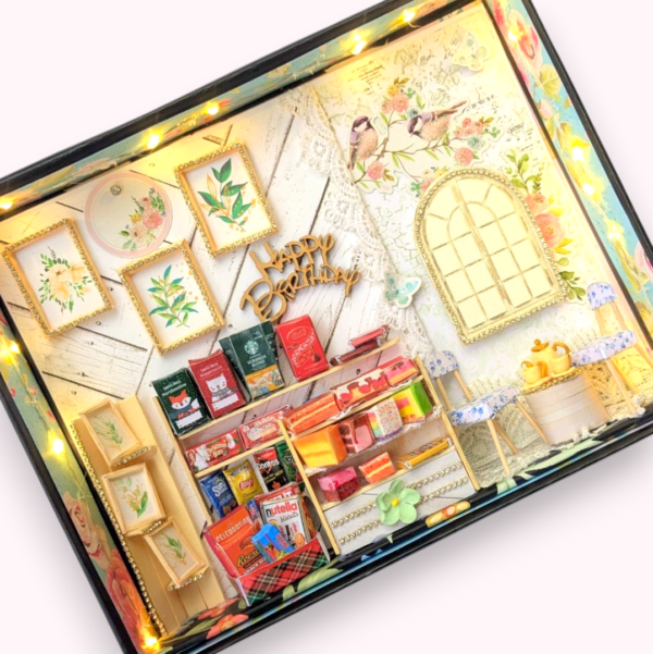 PXL_20250604_131356333-Photoroom-10 Miniature Cafe Birthday Greeting card with Lights