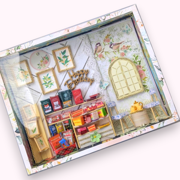 PXL_20250604_131356333-Photoroom-11 Miniature Cafe Birthday Greeting card with Lights
