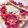 PXL_20251115_071334057 Pinks Quilled Mini Scrapbook Greeting Card