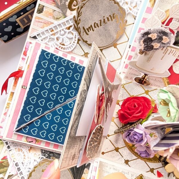 3 Layered Cute Teddy Love Explosion Box 3 Layered Cute Teddy Love Explosion Box