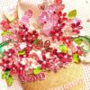 Quilled Valentine Floral Bouquet Greeting Card Quilled Valentine Floral Bouquet Greeting Card
