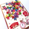 PXL_20260124_094435097 Colorful Quilled Hearts Tree of Love Card