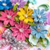 PXL_20260617_130512689 Multi Quill Flowers In Gift box Greeting Card